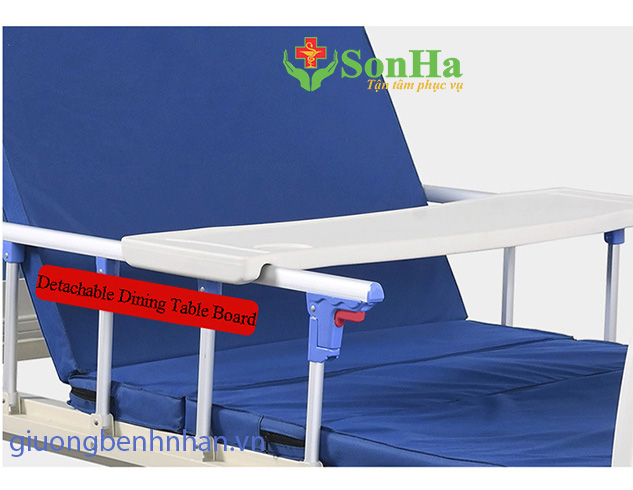 Bàn ăn tai giường bệnh DCN-02